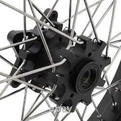 Jeu de roues à rayons avant et arrière 19x3.0 17x4.25 pour BMW G310 GS 2016-2024 en aluminium