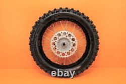 Jeu de roues avant et arrière KTM 300 XCW 2006-2023 18/21 jante moyeu centre rayons pneu
