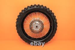 Jeu de roues avant et arrière KTM 300 XCW 2006-2023 18/21 jante moyeu centre rayons pneu