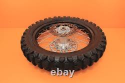 Jeu de roues avant et arrière KTM 300 XCW 2006-2023 18/21 jante moyeu centre rayons pneu