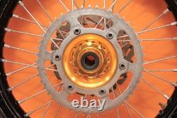 Jeu de roues avant et arrière TUSK Impact pour RMZ450 RMZ 450 de 2005 à 2021, moyeu, jante, rayons, pneu