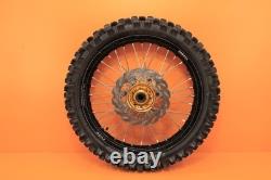 Jeu de roues avant et arrière TUSK Impact pour RMZ450 RMZ 450 de 2005 à 2021, moyeu, jante, rayons, pneu