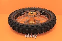 Jeu de roues avant et arrière TUSK Impact pour RMZ450 RMZ 450 de 2005 à 2021, moyeu, jante, rayons, pneu