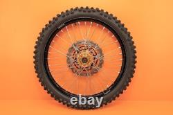 Jeu de roues avant et arrière TUSK Impact pour RMZ450 RMZ 450 de 2005 à 2021, moyeu, jante, rayons, pneu
