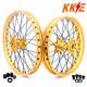 Kke 21/19 Roue à Rayons Pour Suzuki Rm125 2007 Rm250 2008 Motos Jantes Or