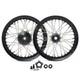 Kit De Moyeux &agrave; Flasques Pour Roue Avant Et Arri&egrave;re &agrave; Rayons Cnc 12x2.15 Pour Beta Explorer Et Apollo Rfn
