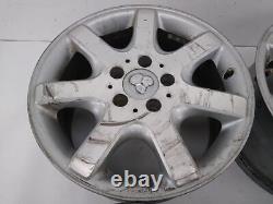 Mercedes SLK230 Ensemble de roues jantes décalées à 7 branches avant 16x7 arrière 16x8 97-04