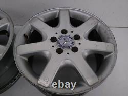 Mercedes SLK230 Ensemble de roues jantes décalées à 7 branches avant 16x7 arrière 16x8 97-04
