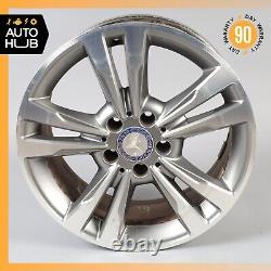 Mercedes W212 E350 E550 Jante 8 x 17 17 Couleur Himalaya Grise 2124015602 OEM