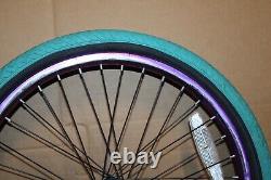 Moyeu avant et arrière de BMX Xijieer à 48 rayons avec jantes