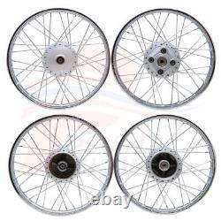 NOUVEAUX Jantes Avant&Arrière Complètes avec Moyeux+Rayons Honda ST90 K0 K1 K2 1973-1975