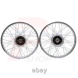 NOUVEAUX Jantes Avant&Arrière Complètes avec Moyeux+Rayons Honda ST90 K0 K1 K2 1973-1975