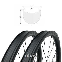 Nextie Tubeless Ready29premium Carbon Fiber Wheelset Pour Am/enduro Front+rear