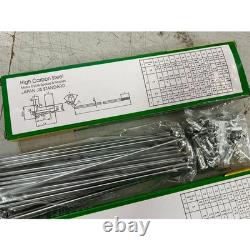 Nouveau jeu de rayons avant et arrière Takasago Yamaha DT125 pour jantes 18/21, livraison gratuite