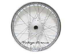 Nouvelle jante de roue avant-arrière Lg970 Honda C50 C65 C70 + Moyeu + Rayon F6s+r4s