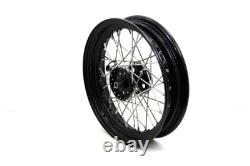 Nouvelle roue à rayons style KH 16 x 3.00 avant ou arrière pour Harley Davidson FL 1967-1972