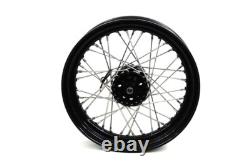 Nouvelle roue à rayons style KH 16 x 3.00 avant ou arrière pour Harley Davidson FL 1967-1972