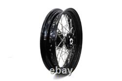 Nouvelle roue à rayons style KH 16 x 3.00 avant ou arrière pour Harley Davidson FL 1967-1972