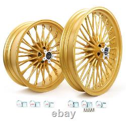 Or 21 18 36 Rims De Roues Spoke Pour Harley Dyna Wide Glide Fxdwg 2006-2017