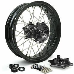Pour BMW G310GS 19X3 17X4.25 Ensemble de roues à rayons avant et arrière avec moyeu de suspension
