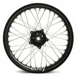 Pour BMW G310GS 19X3 17X4.25 Ensemble de roues à rayons avant et arrière avec moyeu de suspension