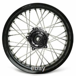 Pour BMW G310GS 19X3 17X4.25 Ensemble de roues à rayons avant et arrière avec moyeu de suspension
