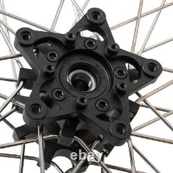 Pour BMW G310GS 19 3 17 4.25 Ensemble de roues à rayons avant et arrière avec moyeux et jantes en fonte