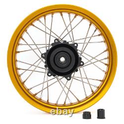 Pour BMW G310GS 19 3 17 4.25 Ensemble de roues à rayons avant et arrière avec moyeux et jantes en fonte