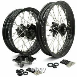 Pour BMW G310GS Ensemble de jantes à rayons avant et arrière 19X3 17X4.25 avec entraînement à rayons