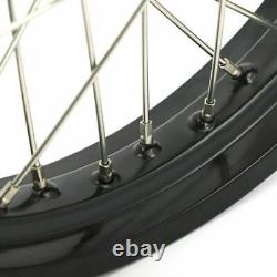 Pour BMW G310GS Ensemble de jantes à rayons avant et arrière 19X3 17X4.25 avec entraînement à rayons