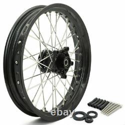 Pour BMW G310GS Ensemble de jantes à rayons avant et arrière 19X3 17X4.25 avec entraînement à rayons