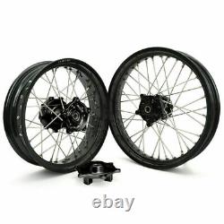 Pour BMW G310GS Ensemble de jantes à rayons avant et arrière 19X3 17X4.25 avec entraînement à rayons