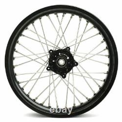 Pour BMW G310GS Ensemble de jantes à rayons avant et arrière 19X3 17X4.25 avec entraînement à rayons