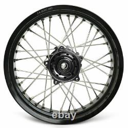 Pour BMW G310GS Ensemble de jantes à rayons avant et arrière 19X3 17X4.25 avec entraînement à rayons