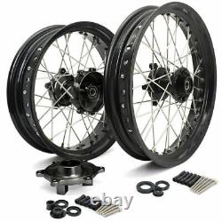 Pour BMW G310GS Roues à Rayons Moyeux Jantes 19x3.0 & 17x4.25 Avant Arrière Cush Drive