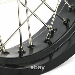Pour BMW G310GS Roues à Rayons Moyeux Jantes 19x3.0 & 17x4.25 Avant Arrière Cush Drive