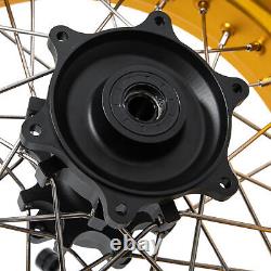 Pour BMW G310 GS OR 19x3.0 17x4.25 Roues à rayons avant arrière en fonte Hub