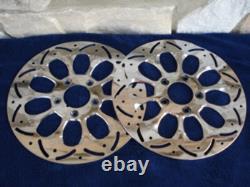 Pour Harley Bahama Mammoth 52 Rayons Rotors de Frein Avant Arrière 11.8 Pièces