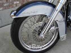 Pour Harley Heritage Softail 00-06 Kit De Poulies Et Rotors Super Spoke 70 T 1 1/8