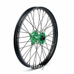 Pour Kawasaki 21 19 Roues Jantes Moyeux Ensemble KX250F KX450F 06-18 KX125 KX250 06-13