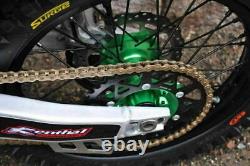 Pour Kawasaki Avant 21x1.6 Arrière 19x2.15 Ensemble de roues à rayons KX250 KX250X 21-23 KX450
