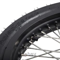 Pour Talaria Sting XXX 14x2.15 Roues avant arrière à rayons avec jantes moyeux et pneu E-Bike