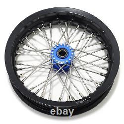 Pour jantes de roues avant et arrière Beta Explorer 12x2.15 avec moyeu bleu pour Apollo RFN