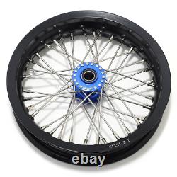 Pour jantes de roues avant et arrière à rayons Beta Explorer 12x2.15 moyeu bleu pour Apollo RFN