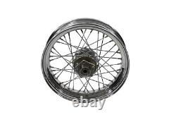 ROUE À MOUVEMENT À RAYONS ARRIÈRE OU AVANT HARLEY 16 pouces x 3,50 pouces compatible avec FX 1973-1983, 1973-19