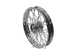 ROUE À RAYONS AVANT OU ARRIÈRE HARLEY 18 pouces X 2,15 pouces s'adapte à 1936-1940 EL, 1941-19