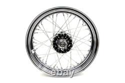 ROUE À RAYONS AVANT OU ARRIÈRE RÉPLIQUE HARLEY 16 pouces x 3,00 pouces compatible avec les modèles EL de 1936 à 1940