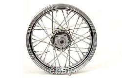 ROUE À RAYONS RÉPLIQUE HARLEY 16 pouces x 3,50 pouces pour l'avant ou l'arrière, compatible avec FX 1973-1982