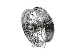 ROUE à rayons avant ou arrière HARLEY 16 pouces x 4,00 pouces compatible avec FL 1973-1984, 1973-19