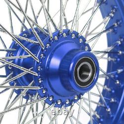 Rayon de moyeu de roue avant et arrière 16x3.5 pour Harley Softail Fatboy FLSTF Deluxe FLSTN